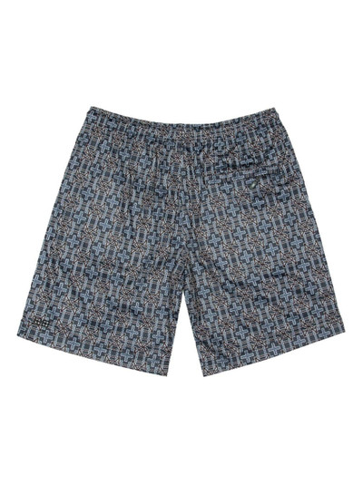 Ksubi geometric-print deck shorts outlook