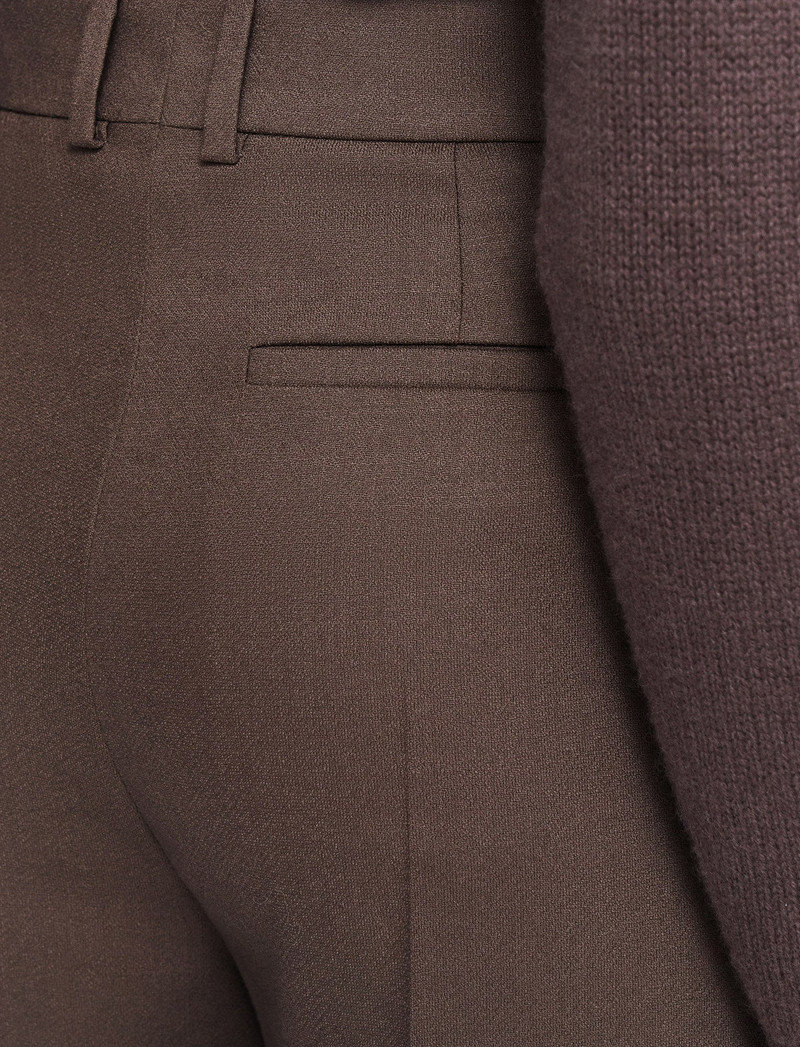 Light Wool Flannel Alana Trousers 5