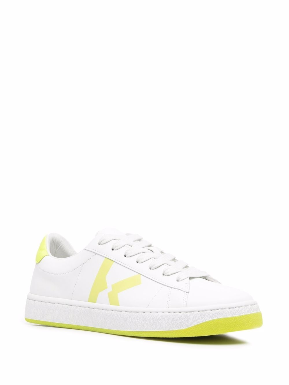 Kourt K logo low-top sneakers - 2