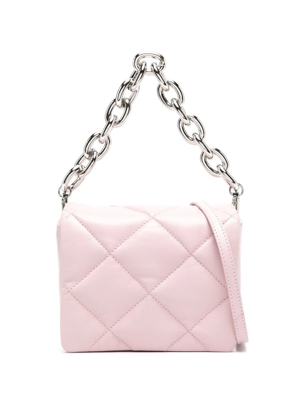 Hestia quilted leather shoulder bag - 1