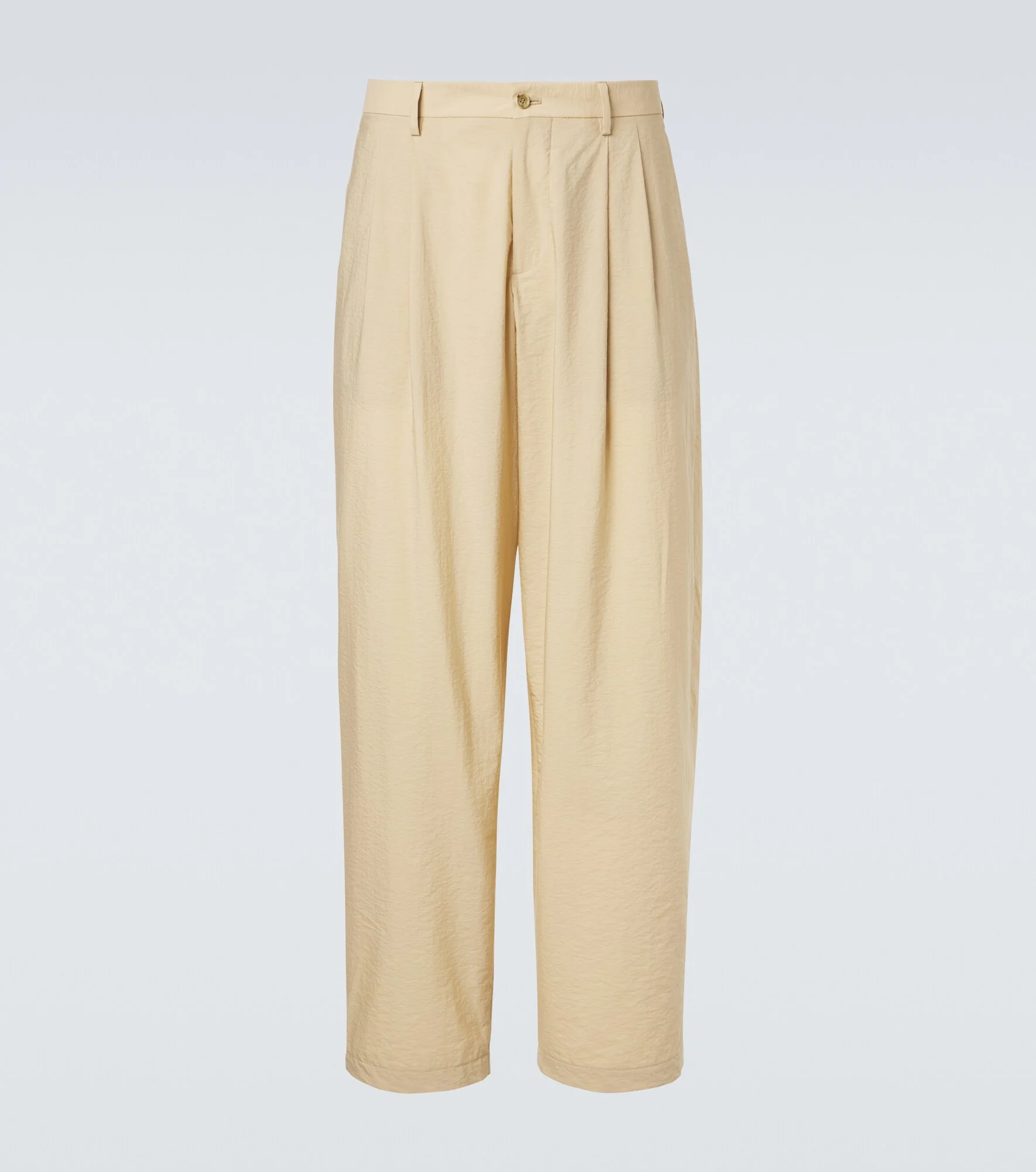 Archivio cotton-blend straight pants - 1