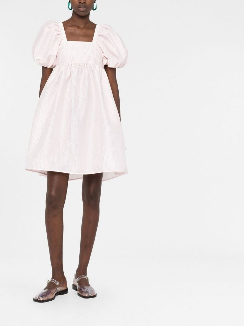 CECILIE BAHNSEN Tilde puff-sleeve minidress outlook