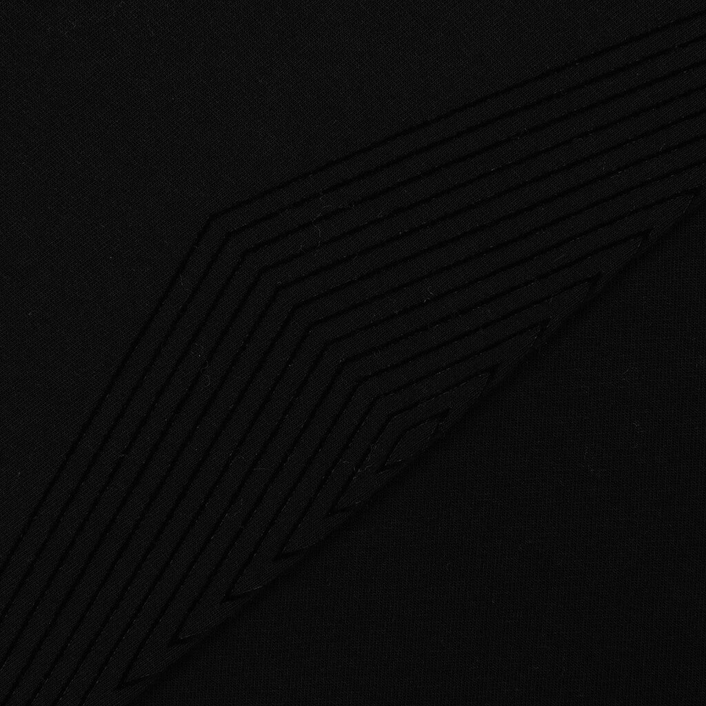 LAWRENCE CLASSIC L/S T-SHIRT - BLACK/3D LOGO - 4