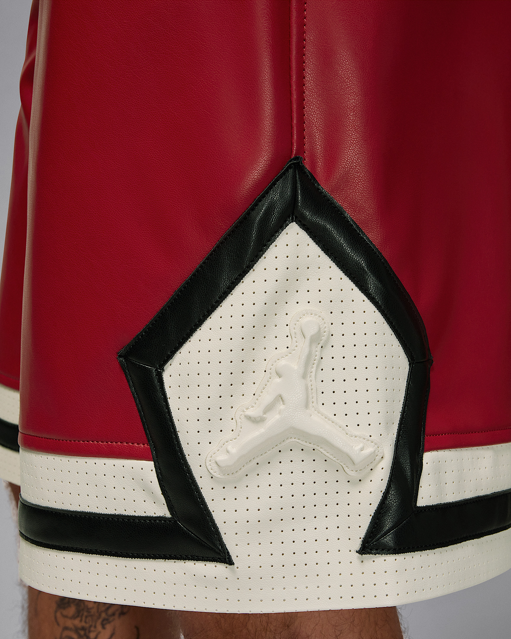 Air Jordan Men's Vegan Leather Shorts - 7