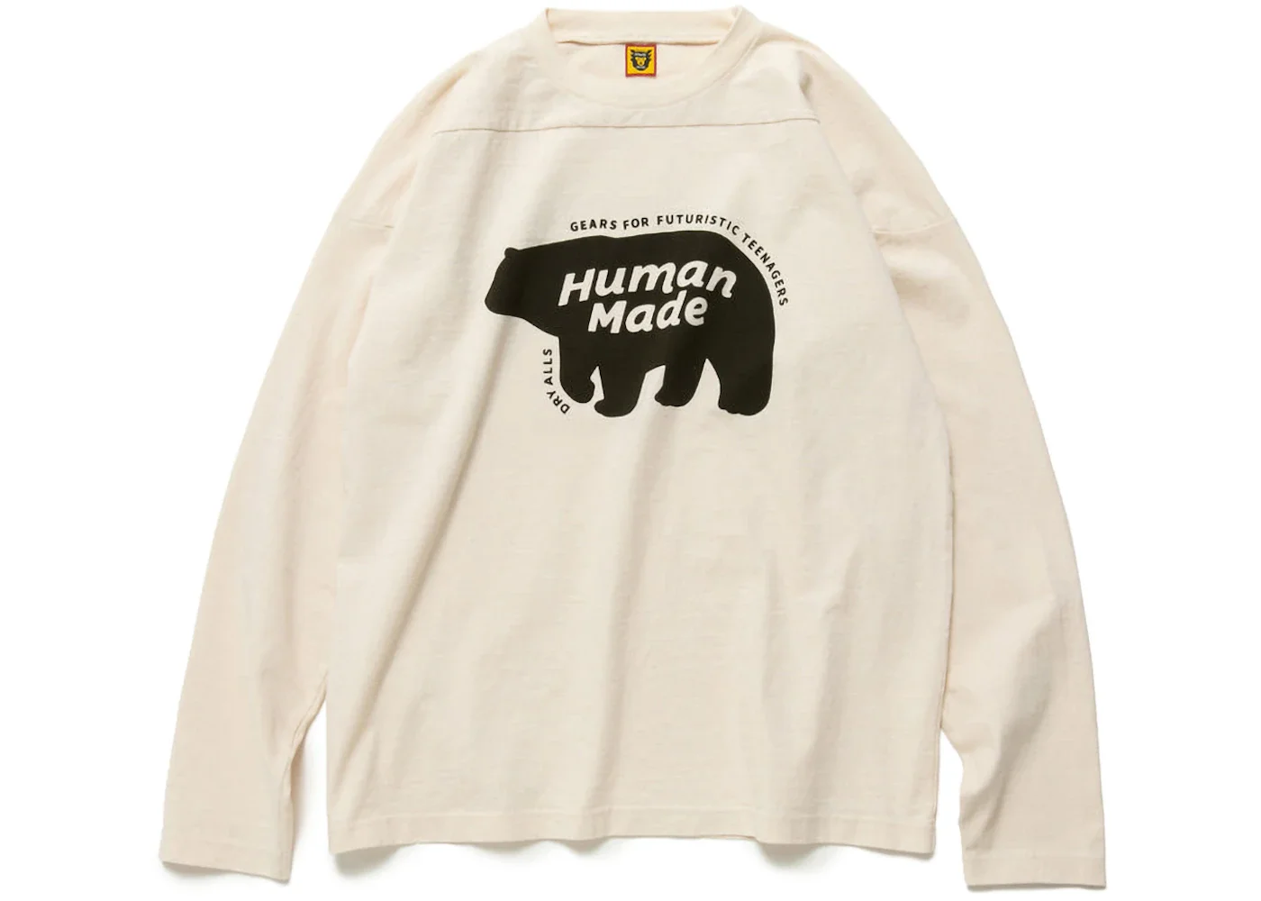 Human Made BMX L/S Shirt Beige - 1