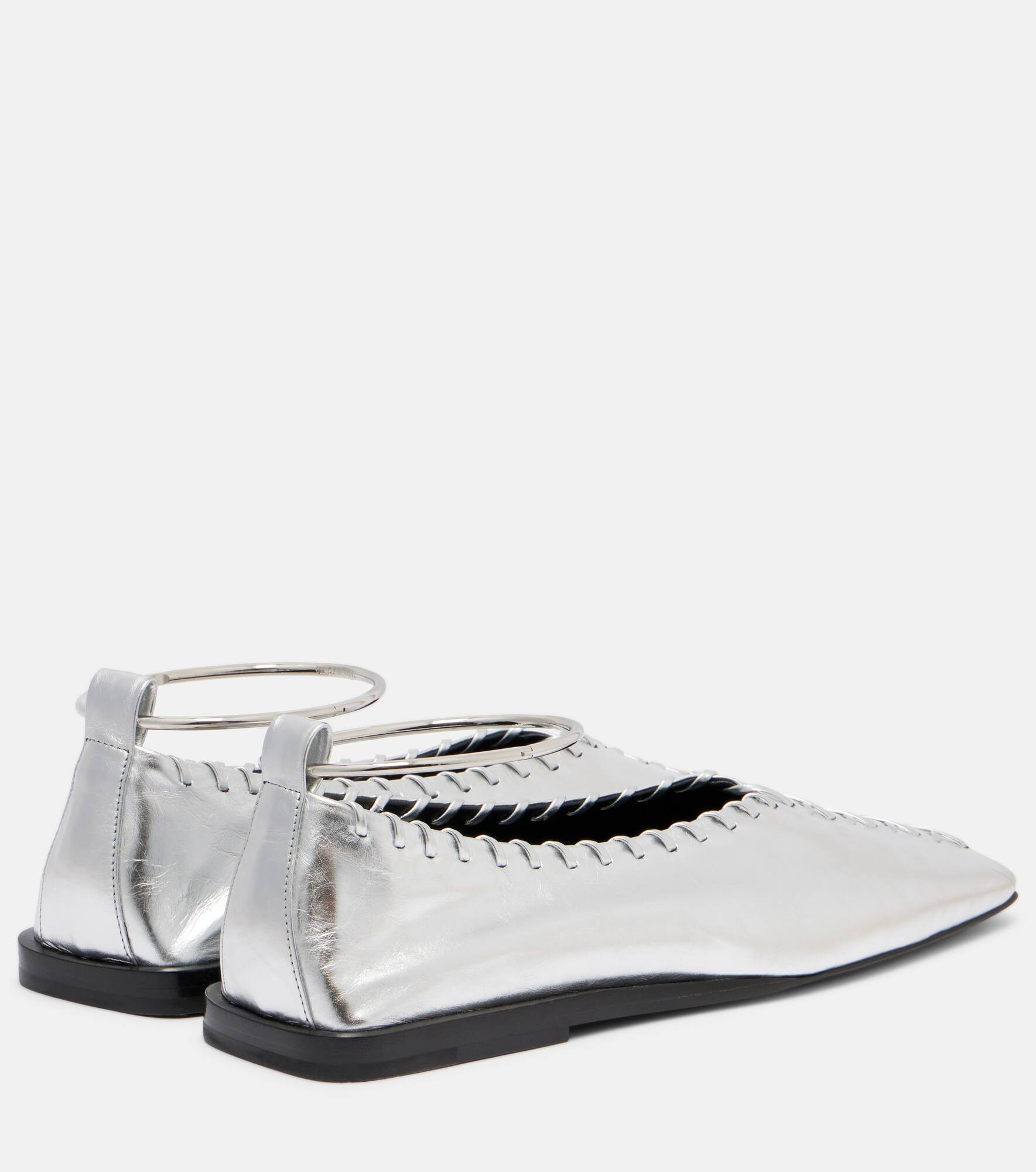 Leather ballet flats - 2