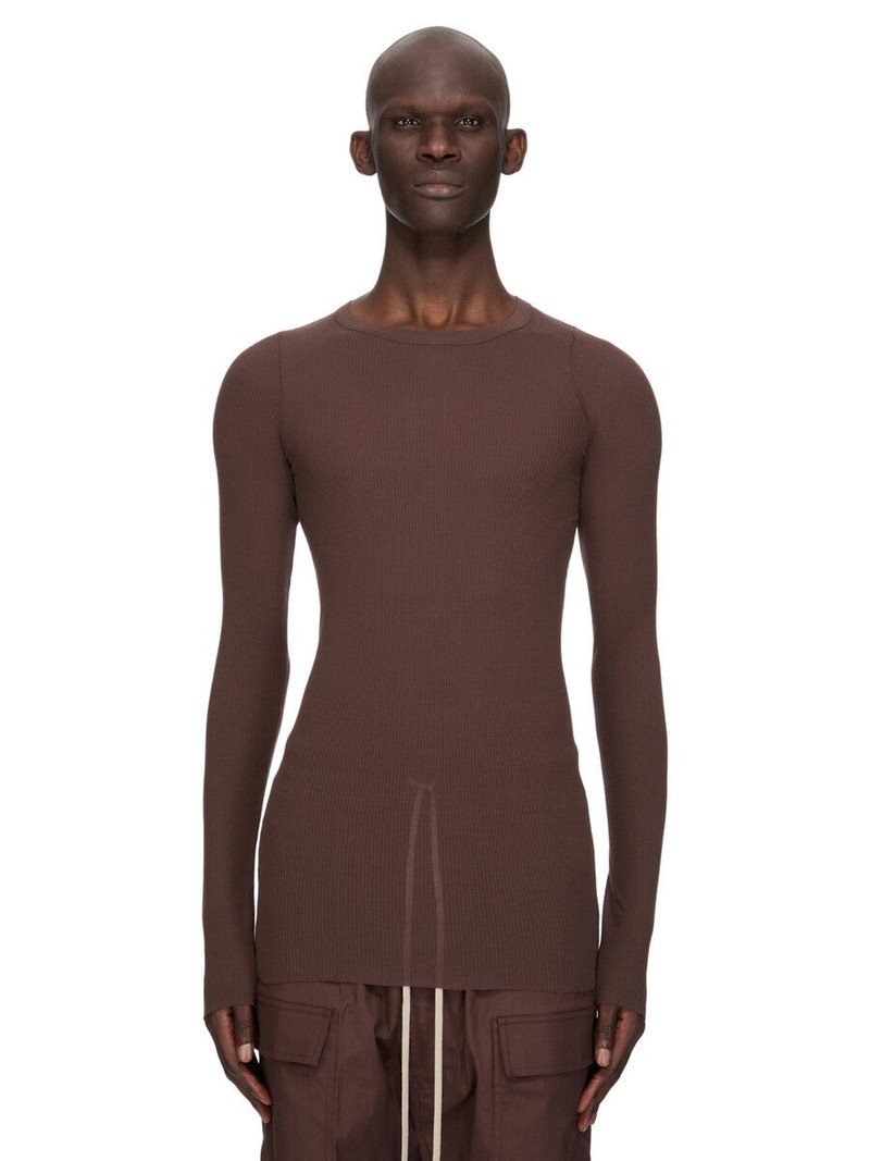 ribbed long-sleeve T-shirt 1