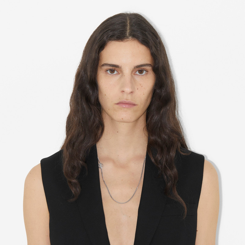 Burberry Monogram Motif Chain-link Necklace outlook