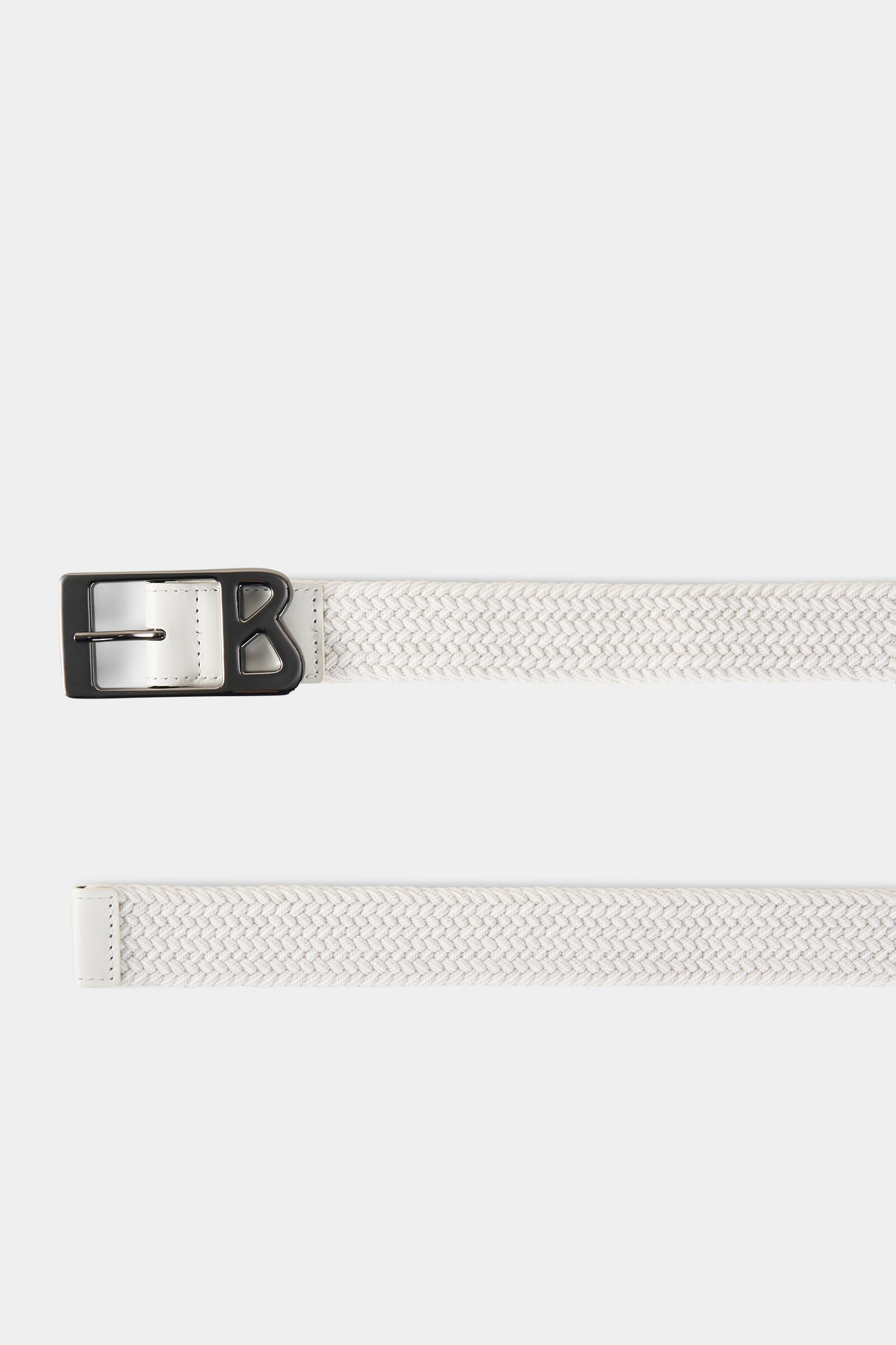 Braided belt Melly in Off-White - 3