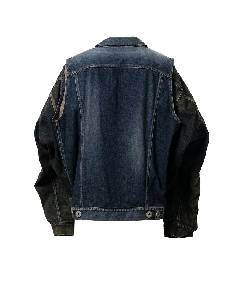 Vest Combined Denim Jacket 25