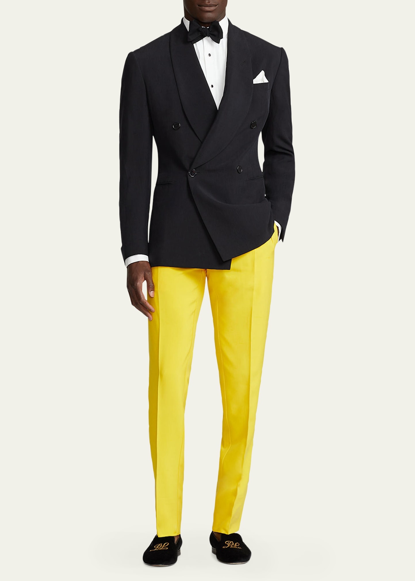 Men's Handmade Silk Shantung Jacket - 2