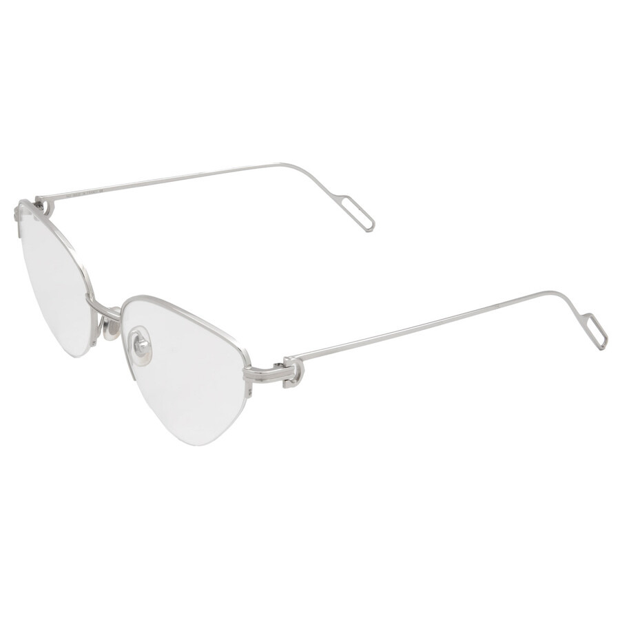 Cartier Premiere de Cartier Demo Cat Eye Ladies Eyeglasses CT0157O 003 54 - 4