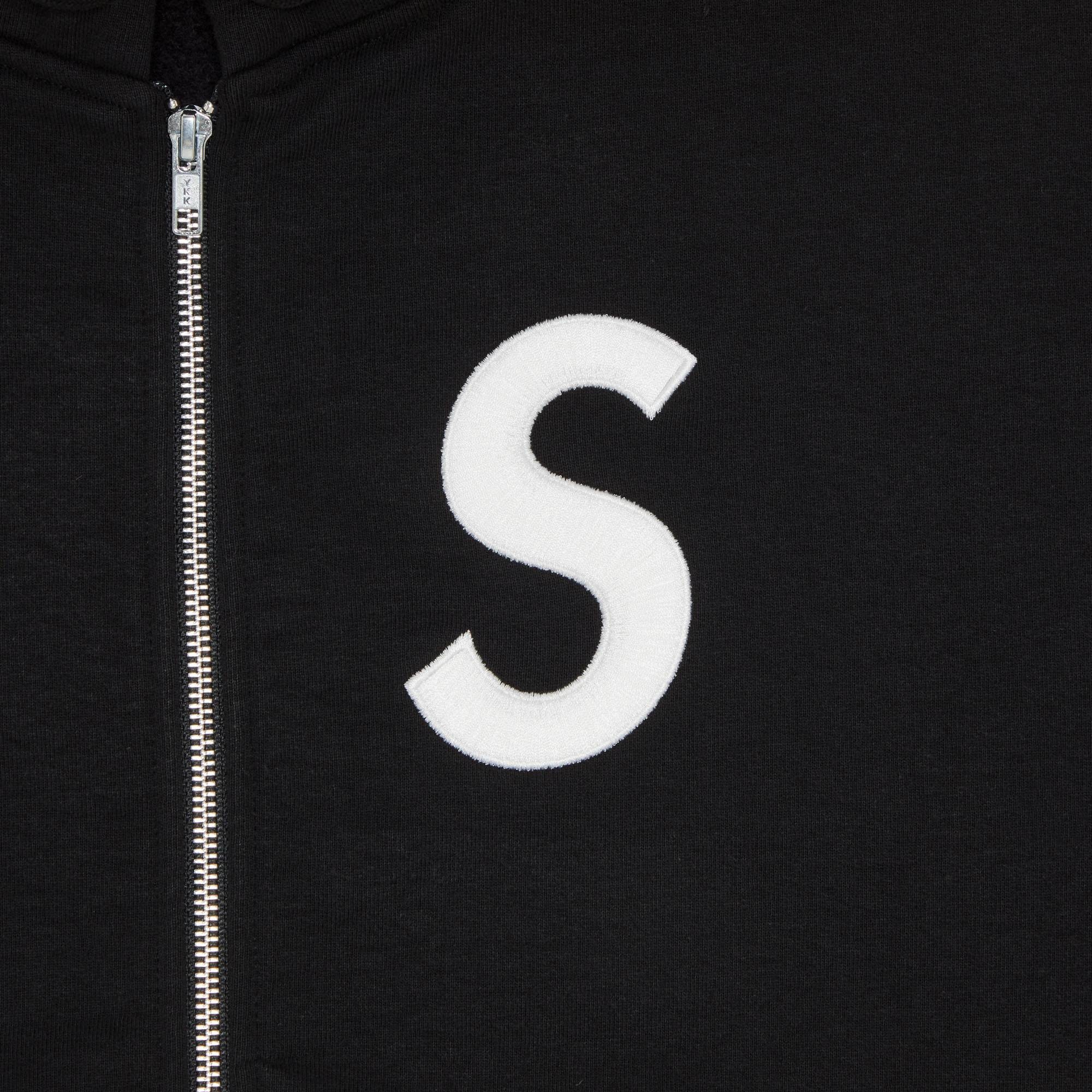 Supreme S Logo Zip Up Hooded 
