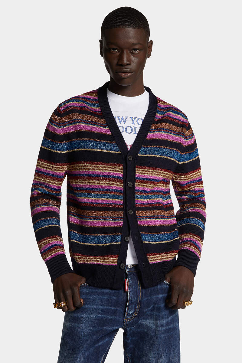 STRIPED CARDIGAN - 3
