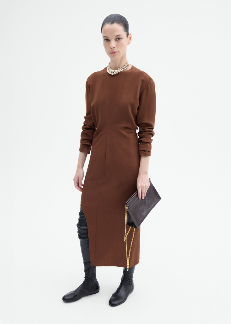 CO Keyhole Dress in Viscose Wool outlook
