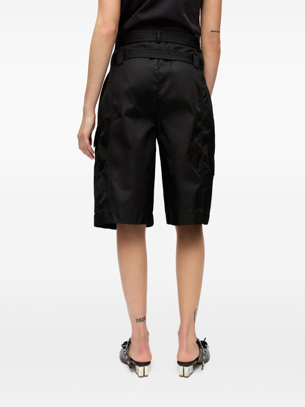 belted shorts - 4