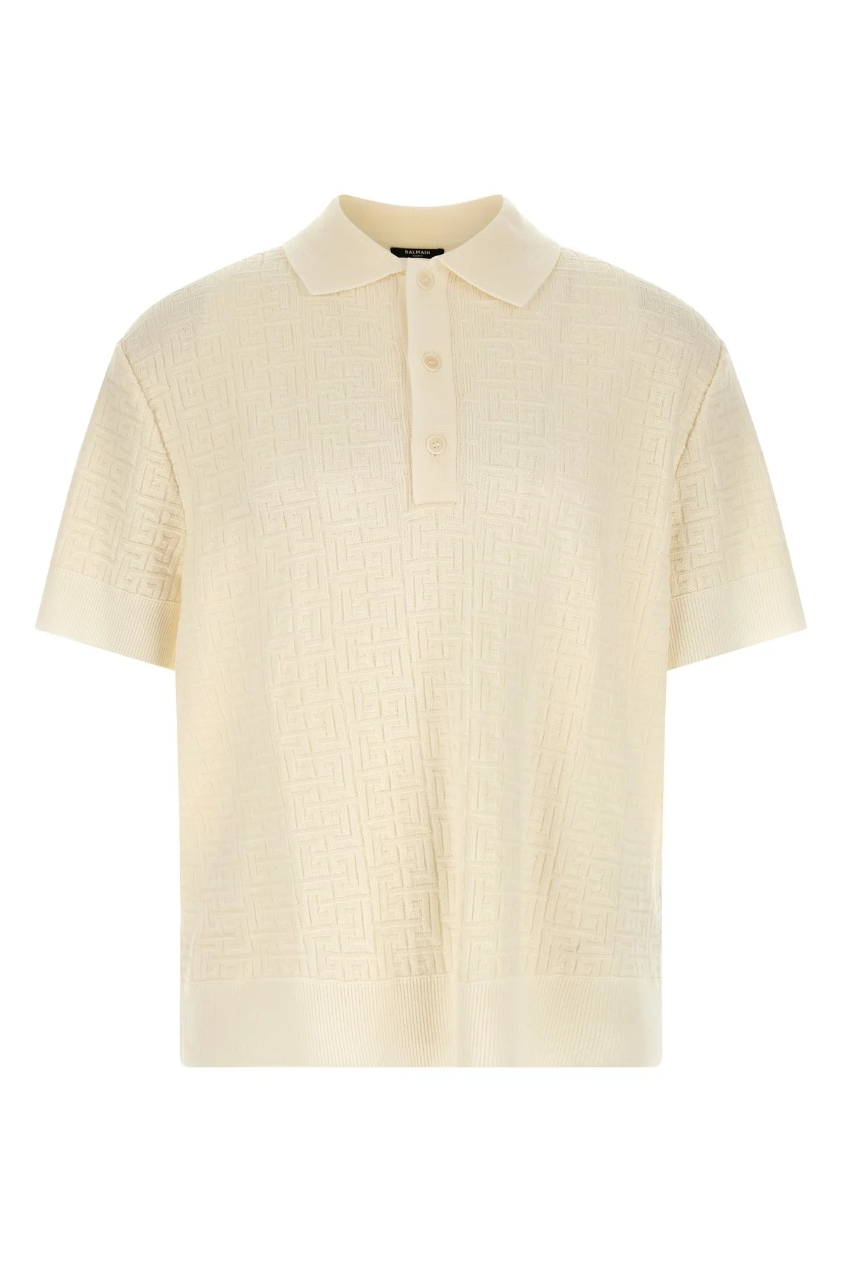 Monogram Jacquard Polo Shirt - 1