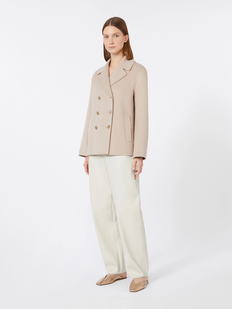 'S Max Mara Wool broadcloth jacket - BEIGE PINK outlook