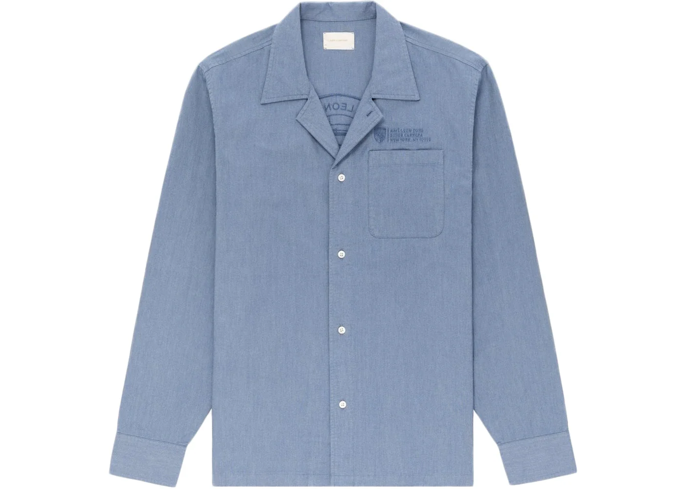 Aime Leon Dore x Porsche 911SC Mechanic Shirt Blue - 1