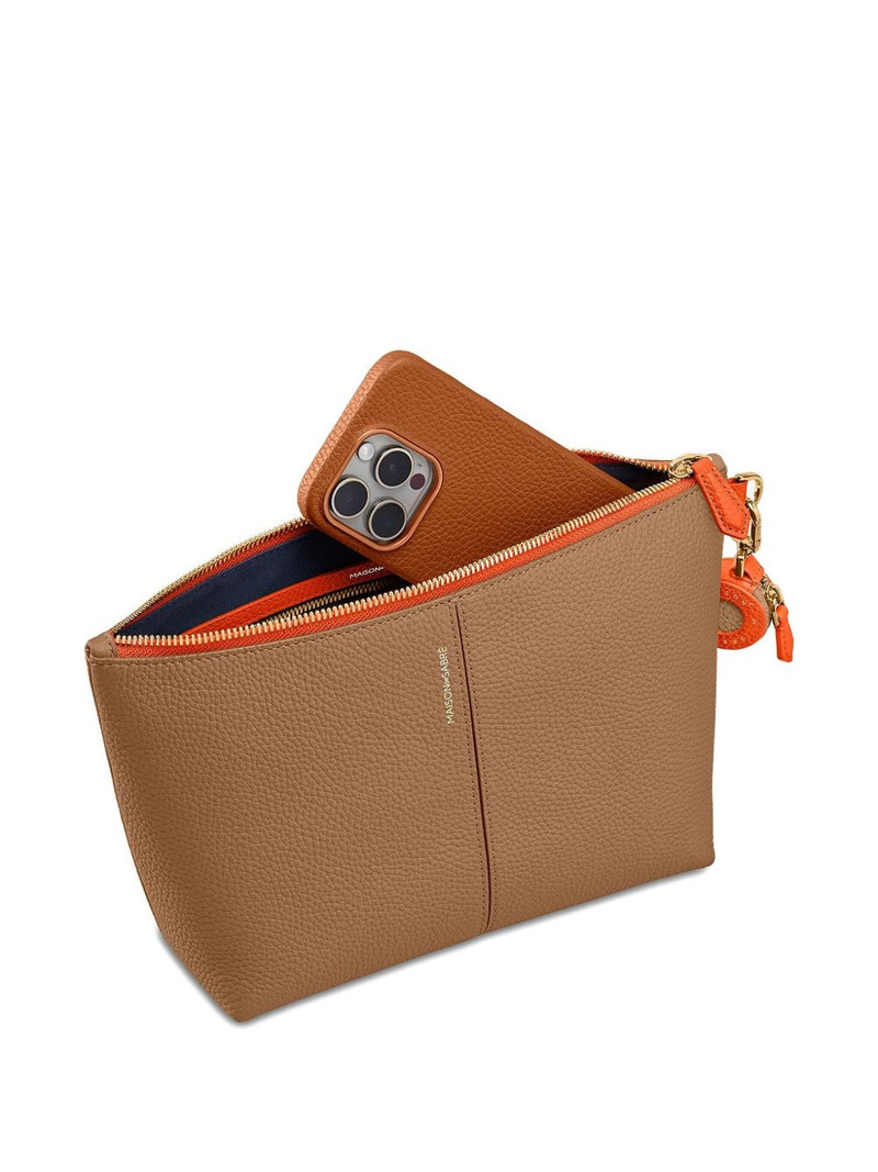 Medium Leather Flaire Pouch 5