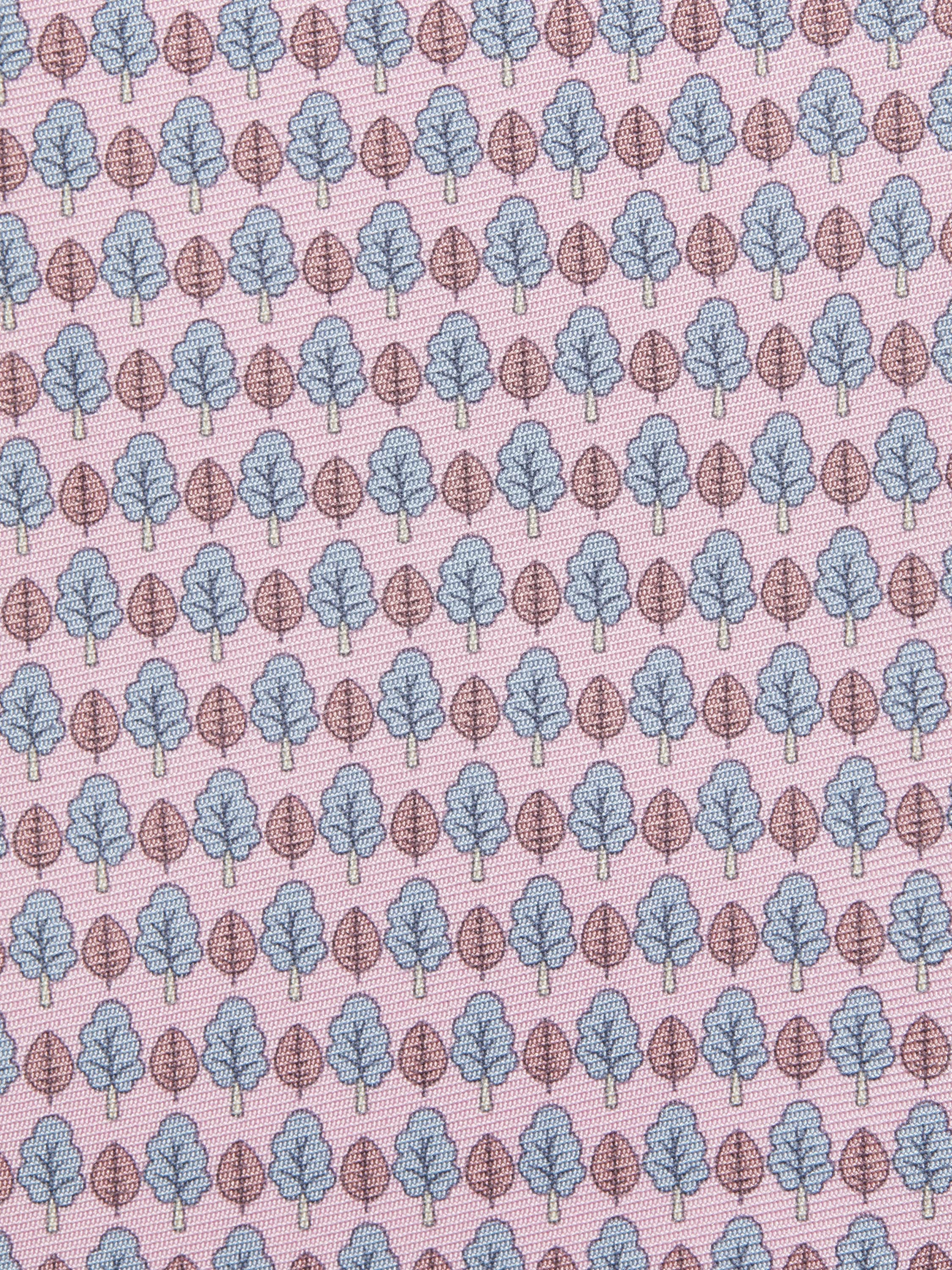 LIGHT PINK SILK TIE - 2