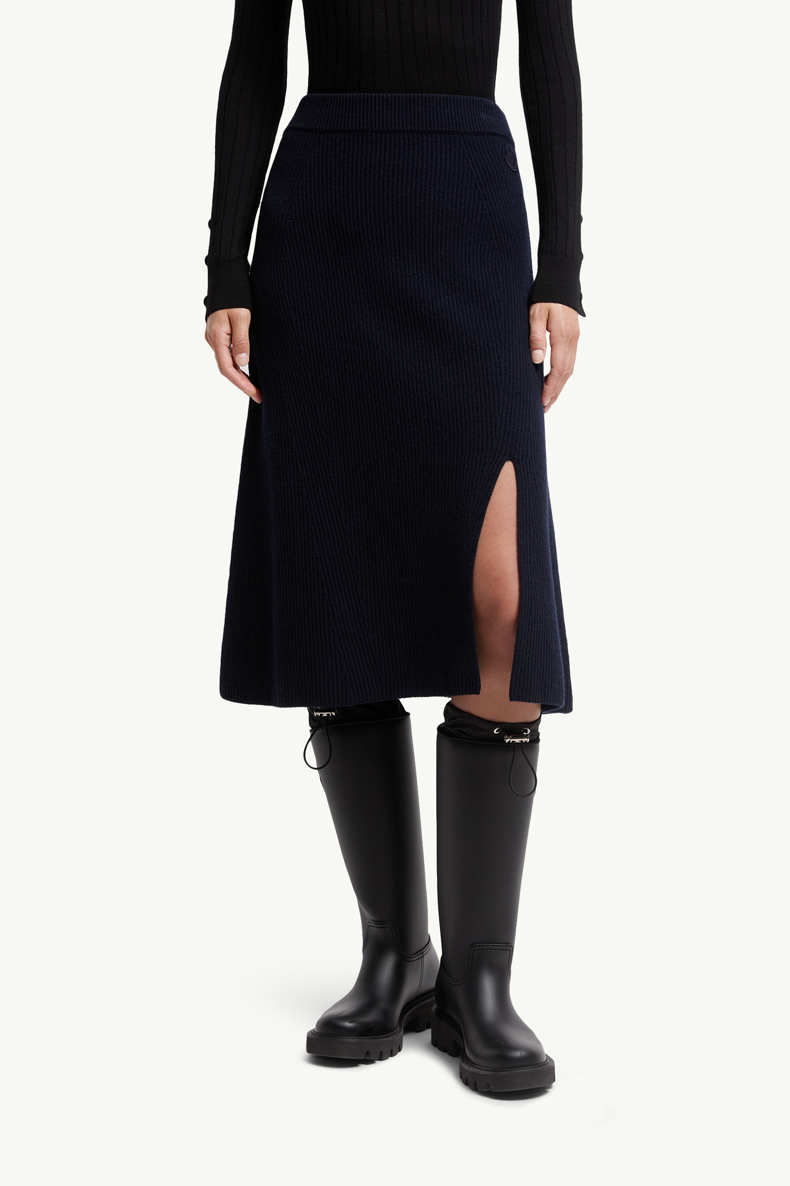 Wool & Cashmere Midi Skirt - 3