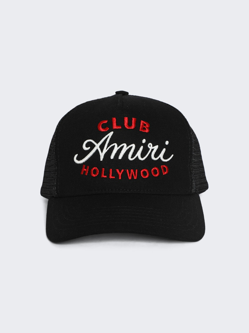 Club Amiri Trucker Hat Black 1