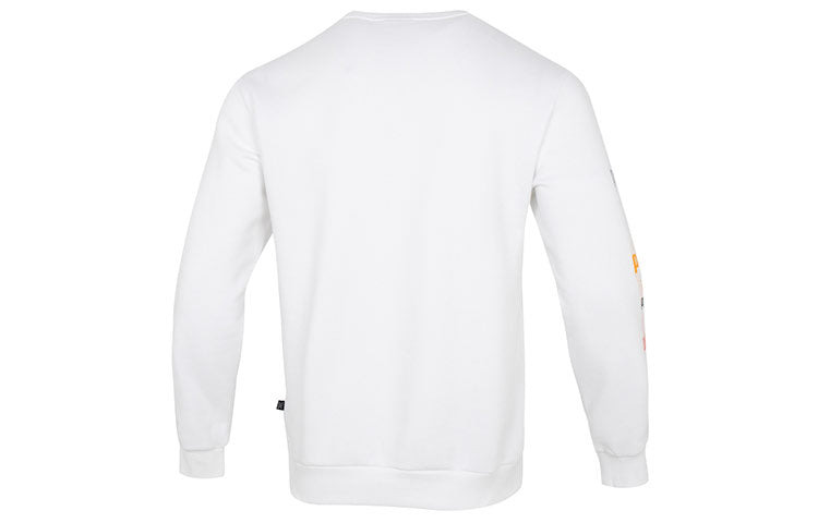 PUMA Ess Logo Repeat Graphic Crew 'White' 675128-02 - 2