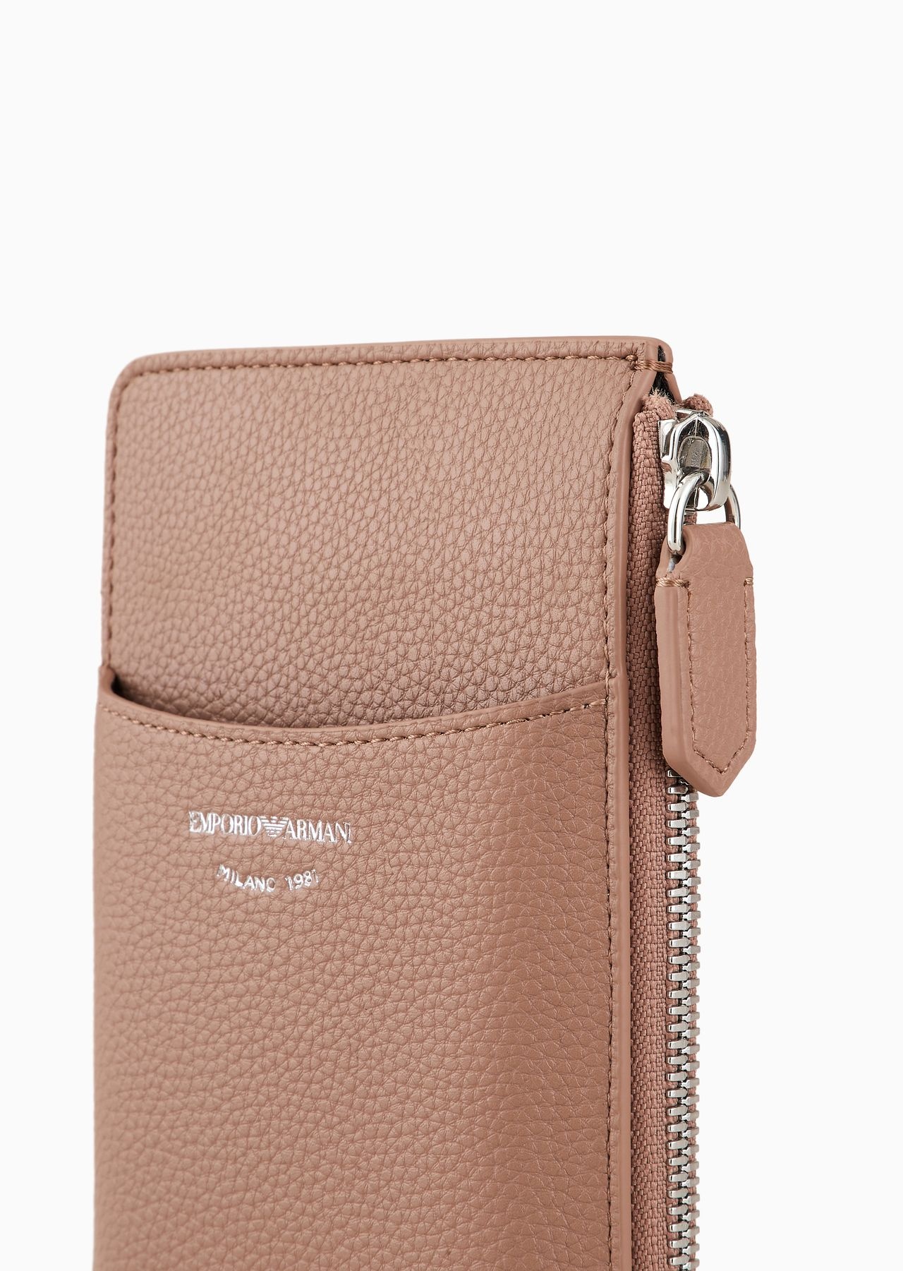 Deer-print MyEA phone case with zip and pockets - 4