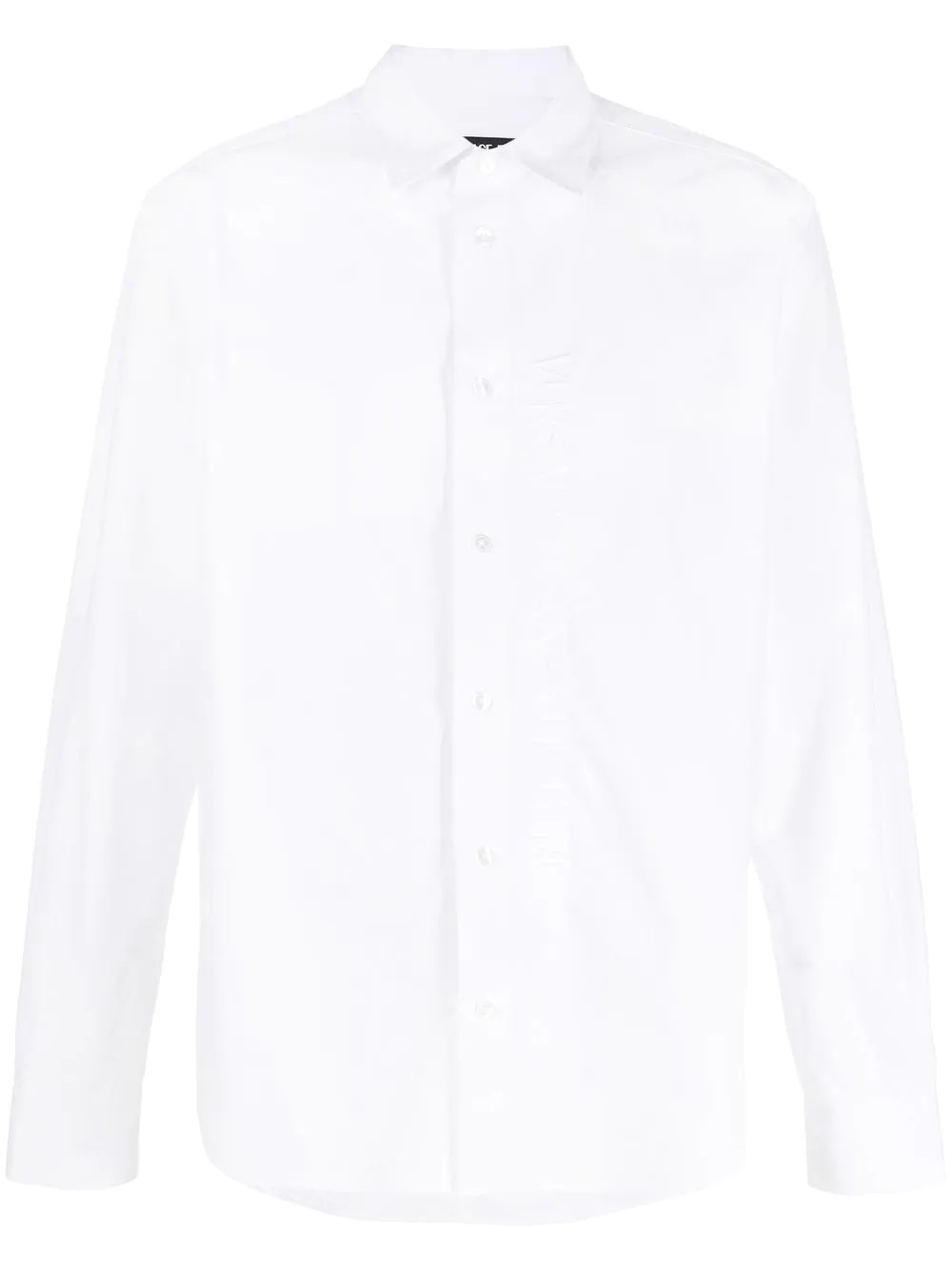 long-sleeve cotton shirt - 1