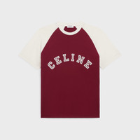 CELINE celine loose t-shirt in cotton jersey | REVERSIBLE