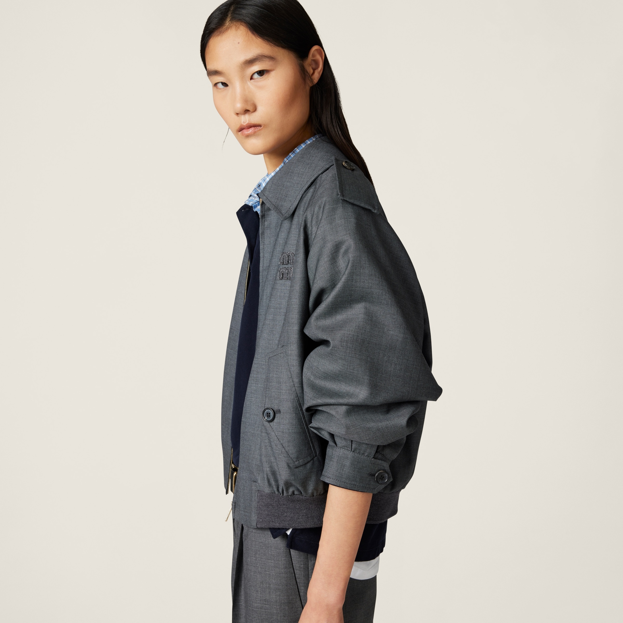 Grisaille blouson jacket - 5