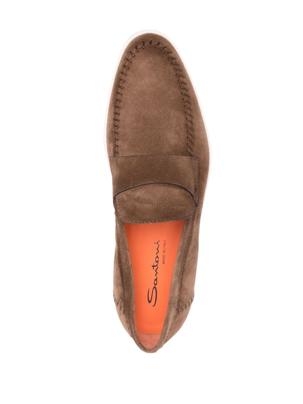 penny suede loafers - 4