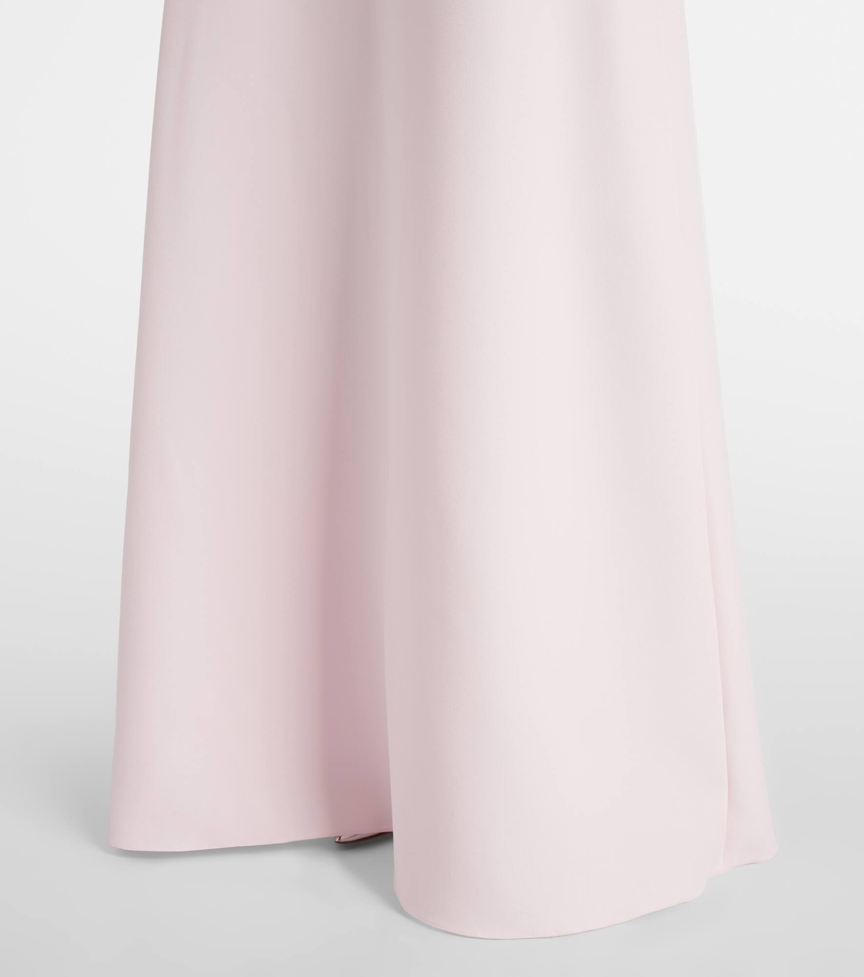 Belted ruffled cotton gown - 6