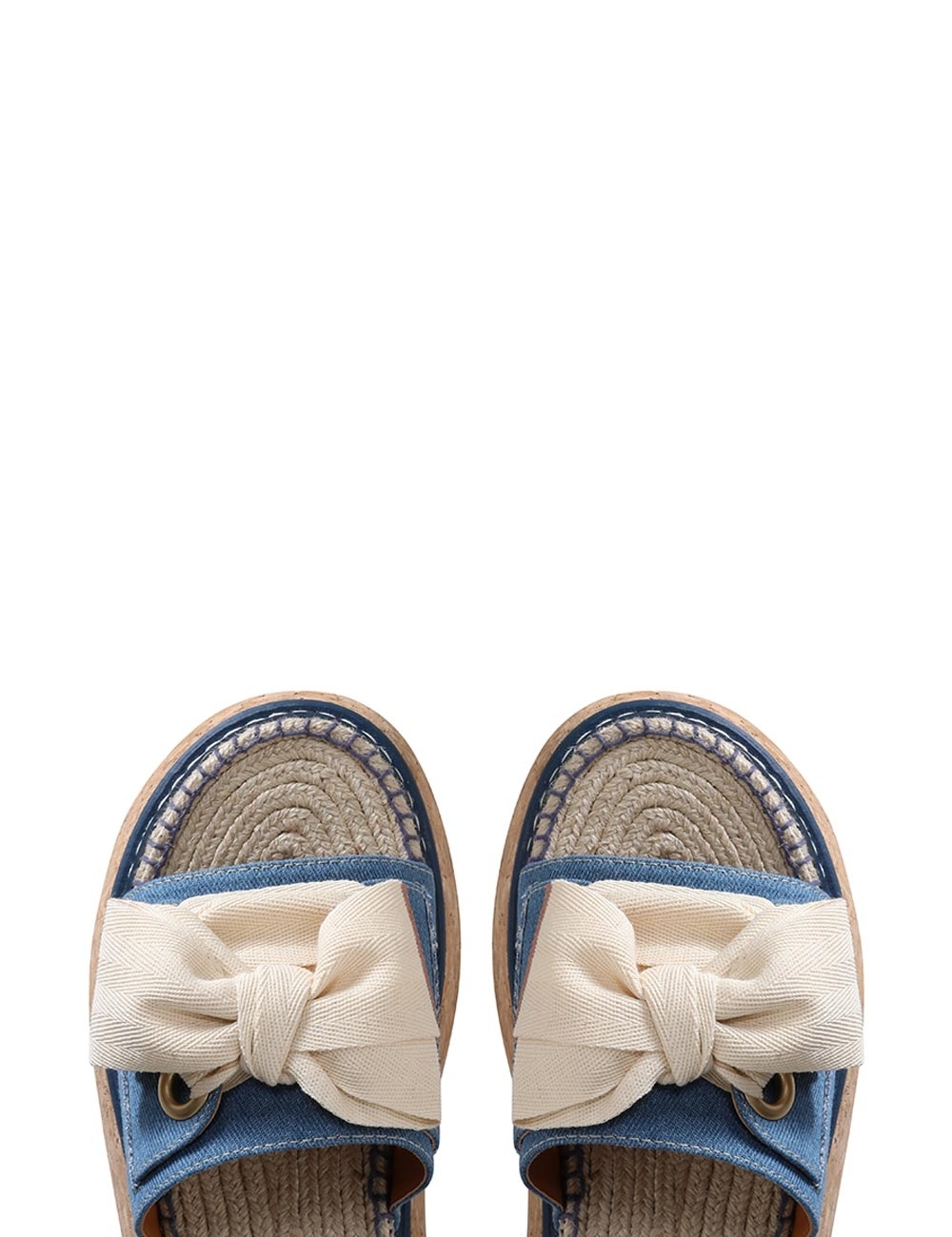 BOW FLATFORM ESPADRILLE - 8