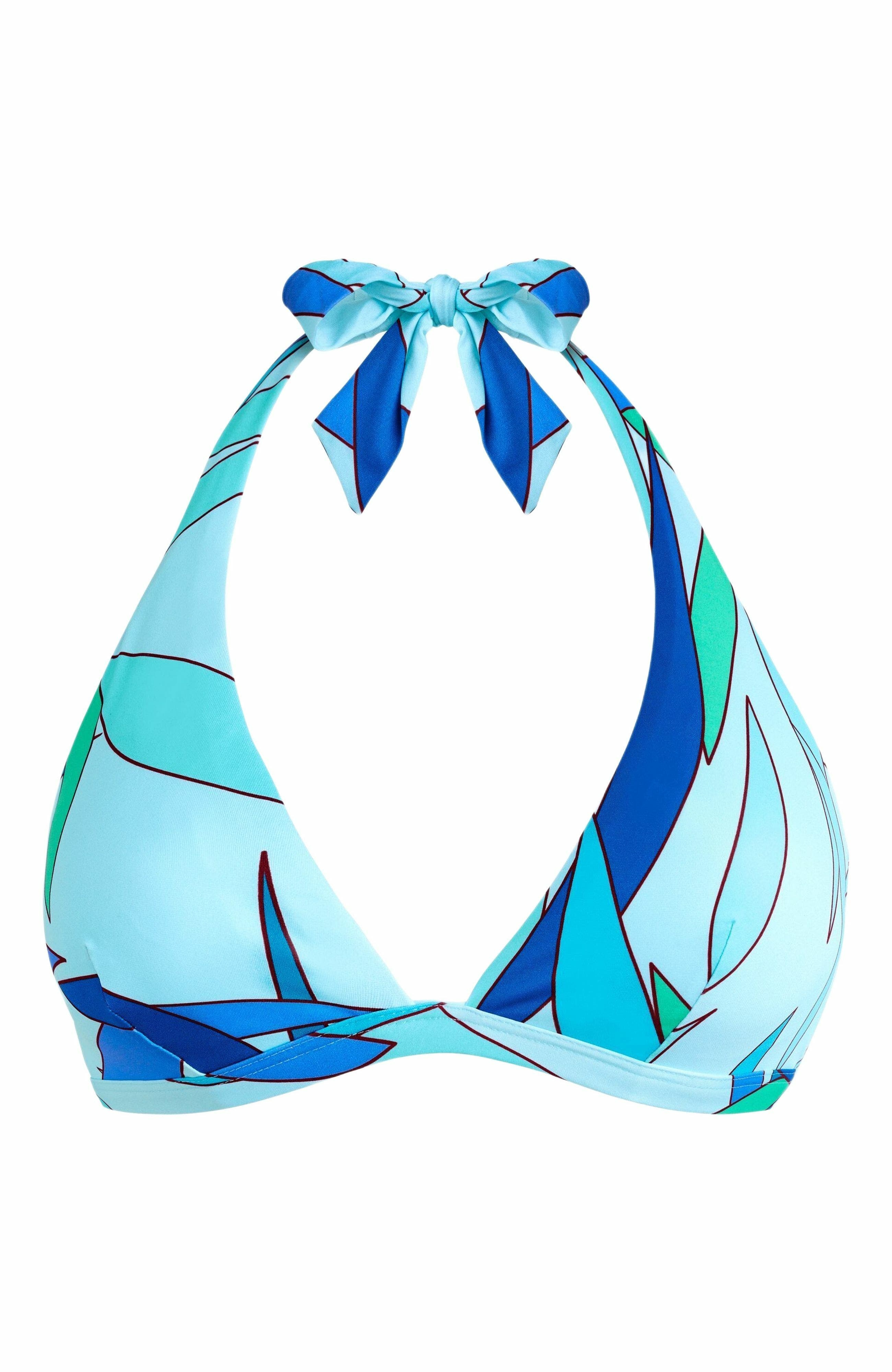 Vilebrequin Women's Madrague Halter Bikini Top in Thalassa at Nordstrom - 2