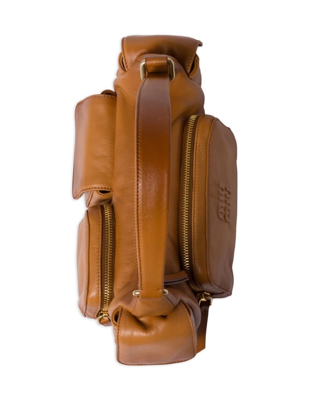 nappa-leather tote bag - 4