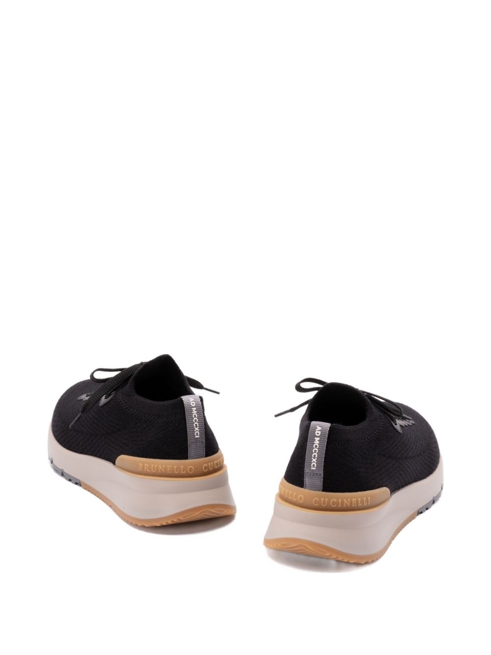 lace-up sneakers - 3