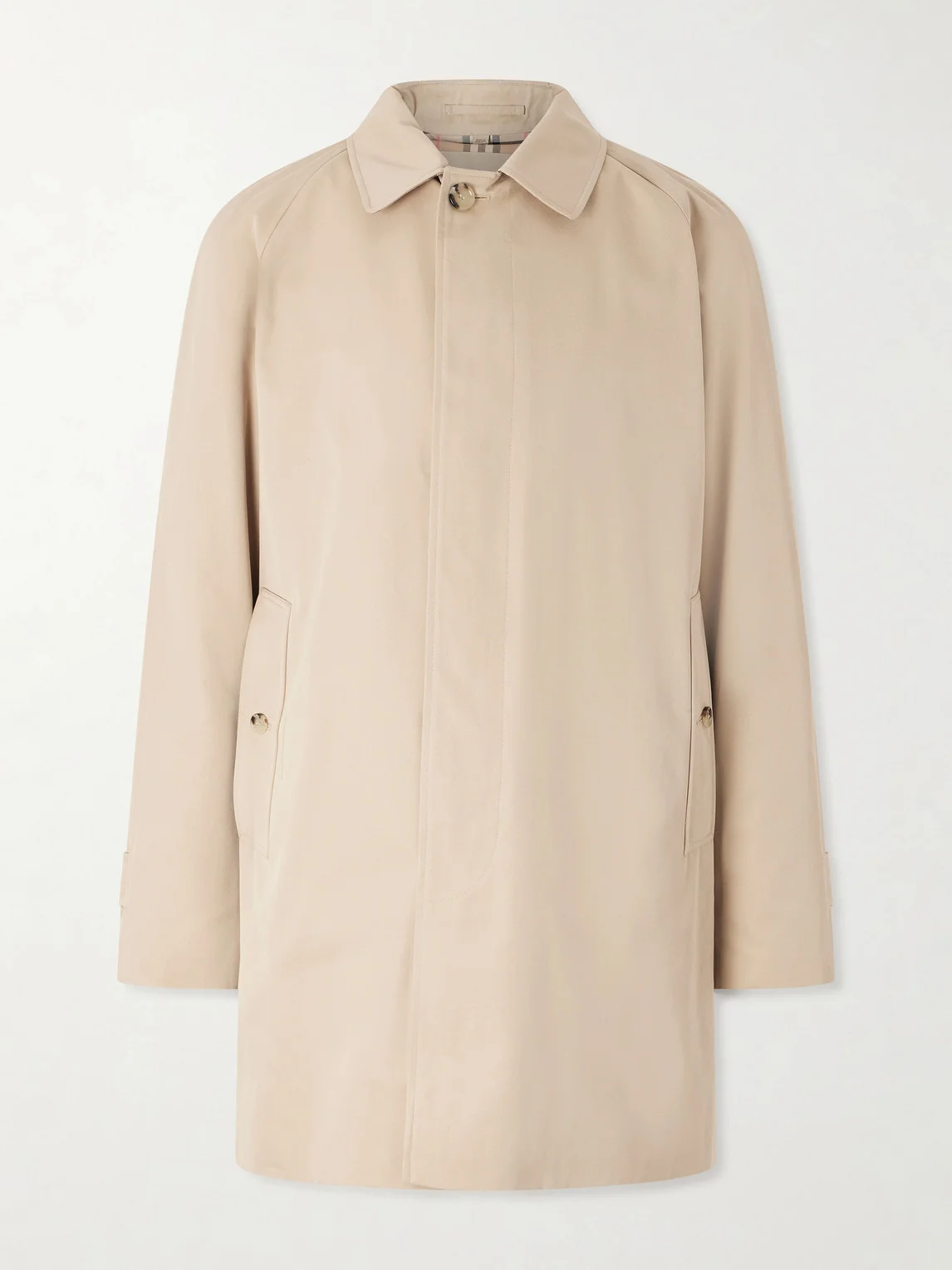 Cotton-Gabardine Car Coat - 1