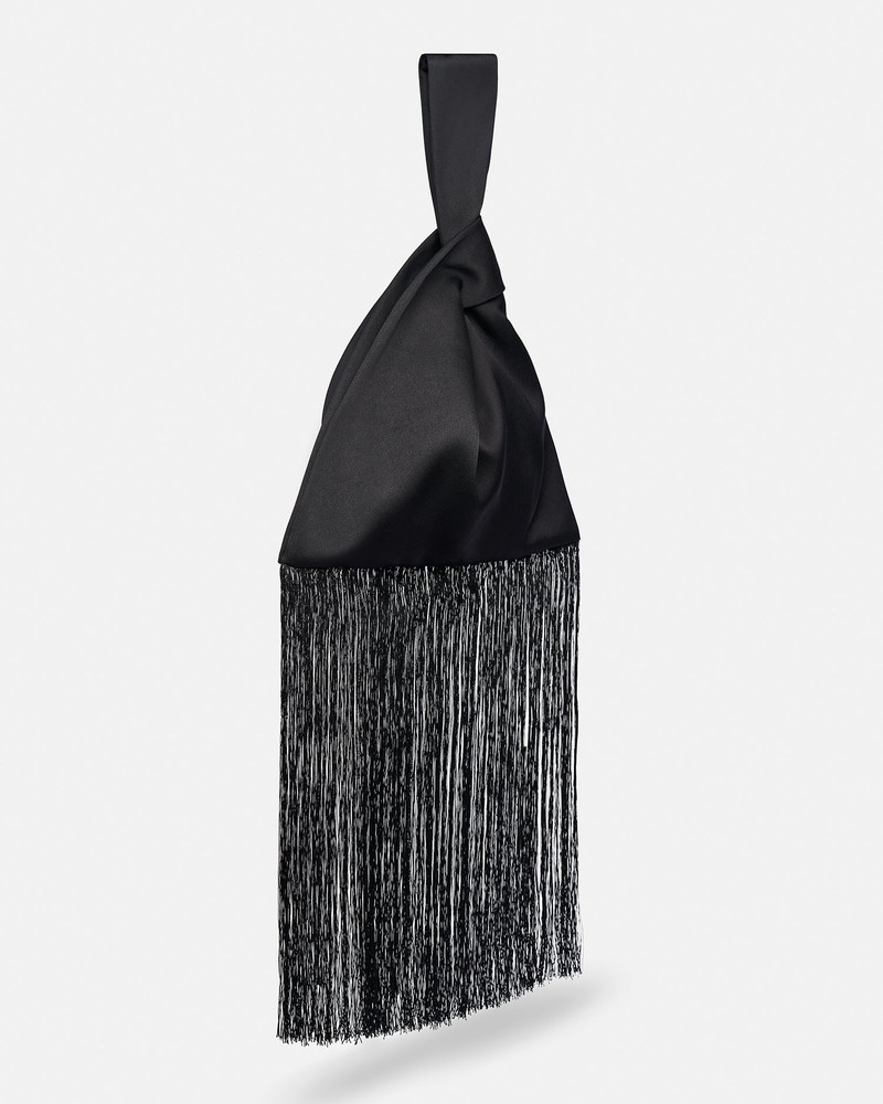 Nanushka Tech Satin Clutch Bag outlook
