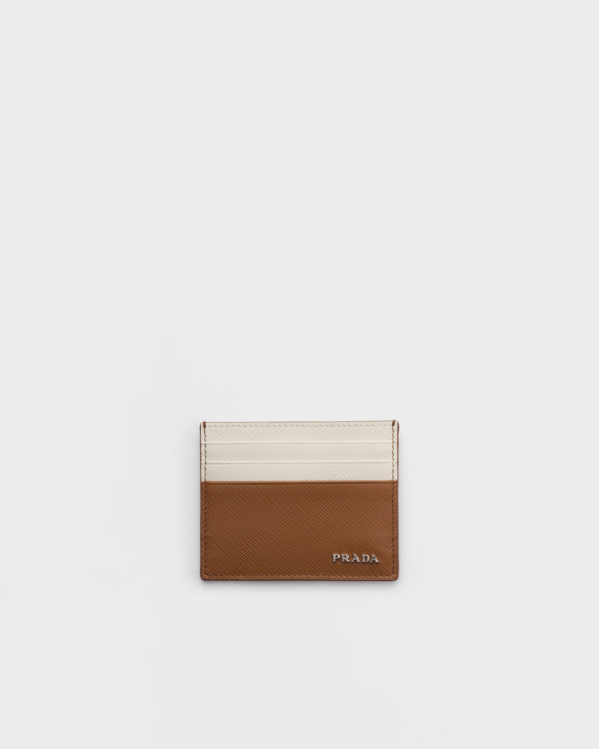 Saffiano leather card holder - 1
