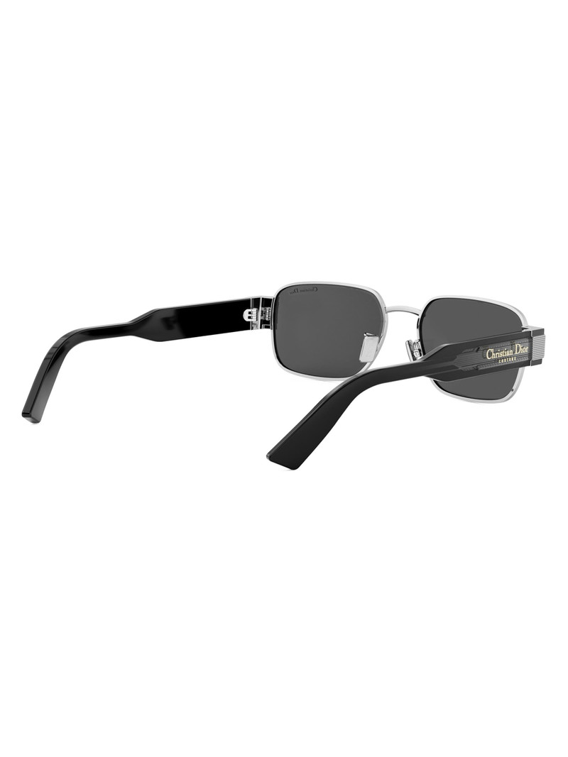 Men's Christian Dior Label S2U 54MM Rectangular Sunglasses - Black 6