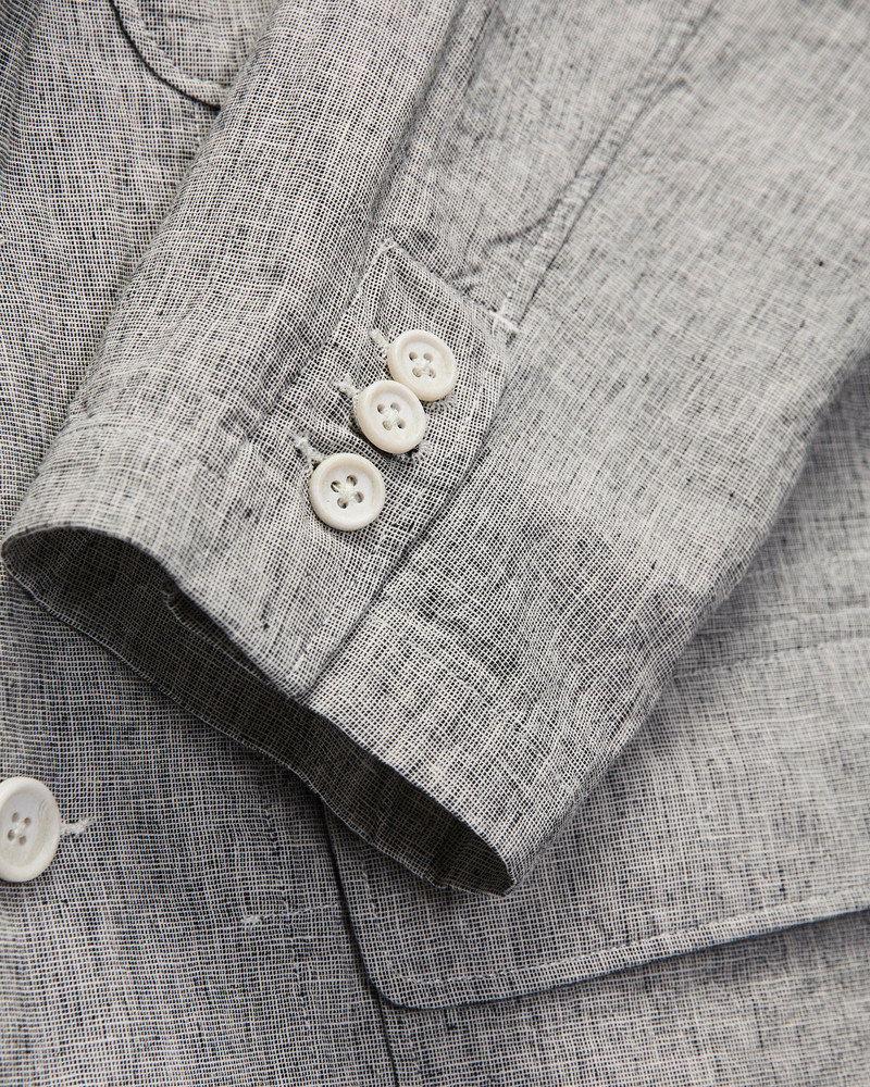 Loiter Jacket in Cotton-Linen Heather Grey Melange 8