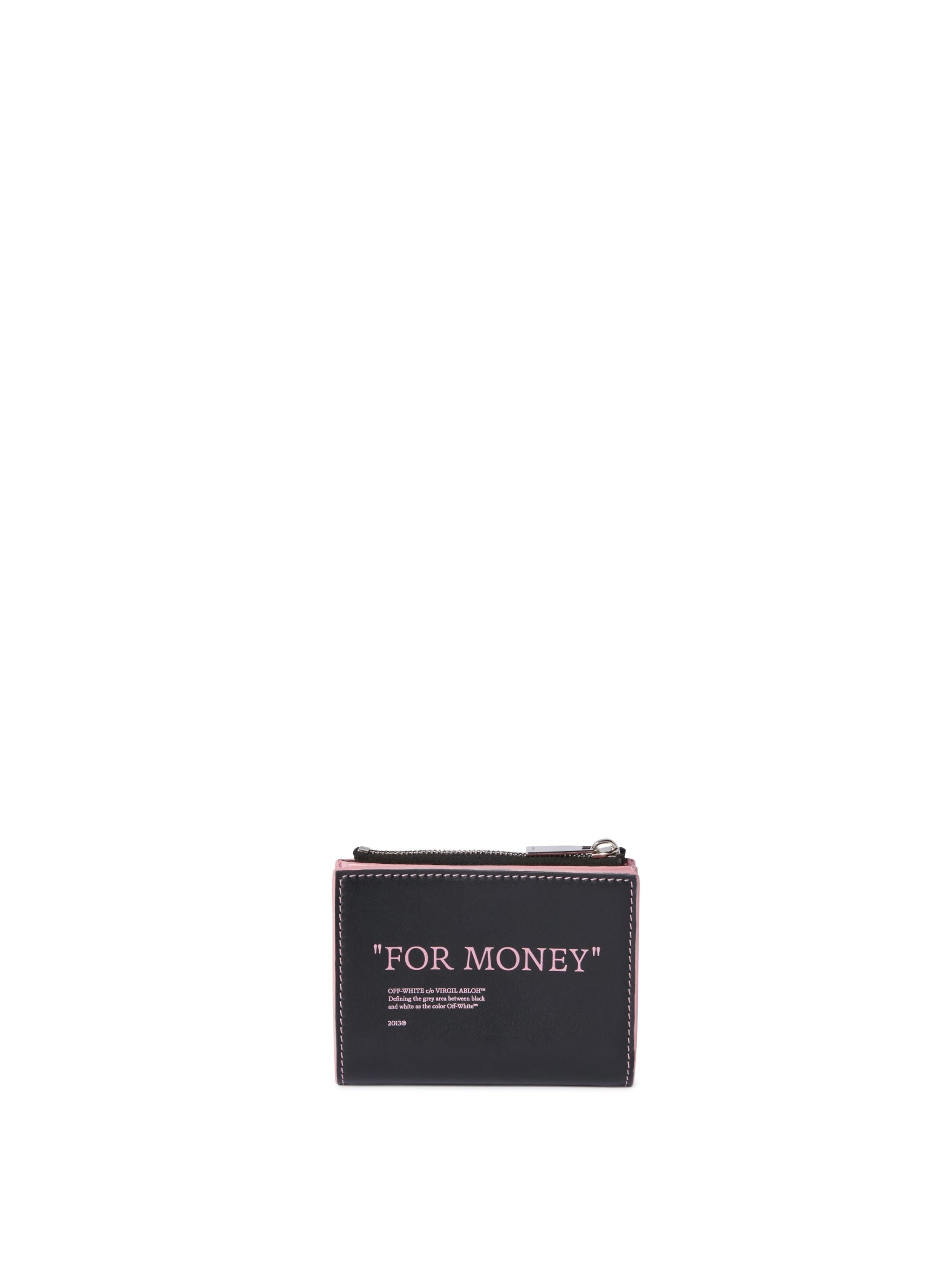 Quote Bifold Zipped Wallet - 2