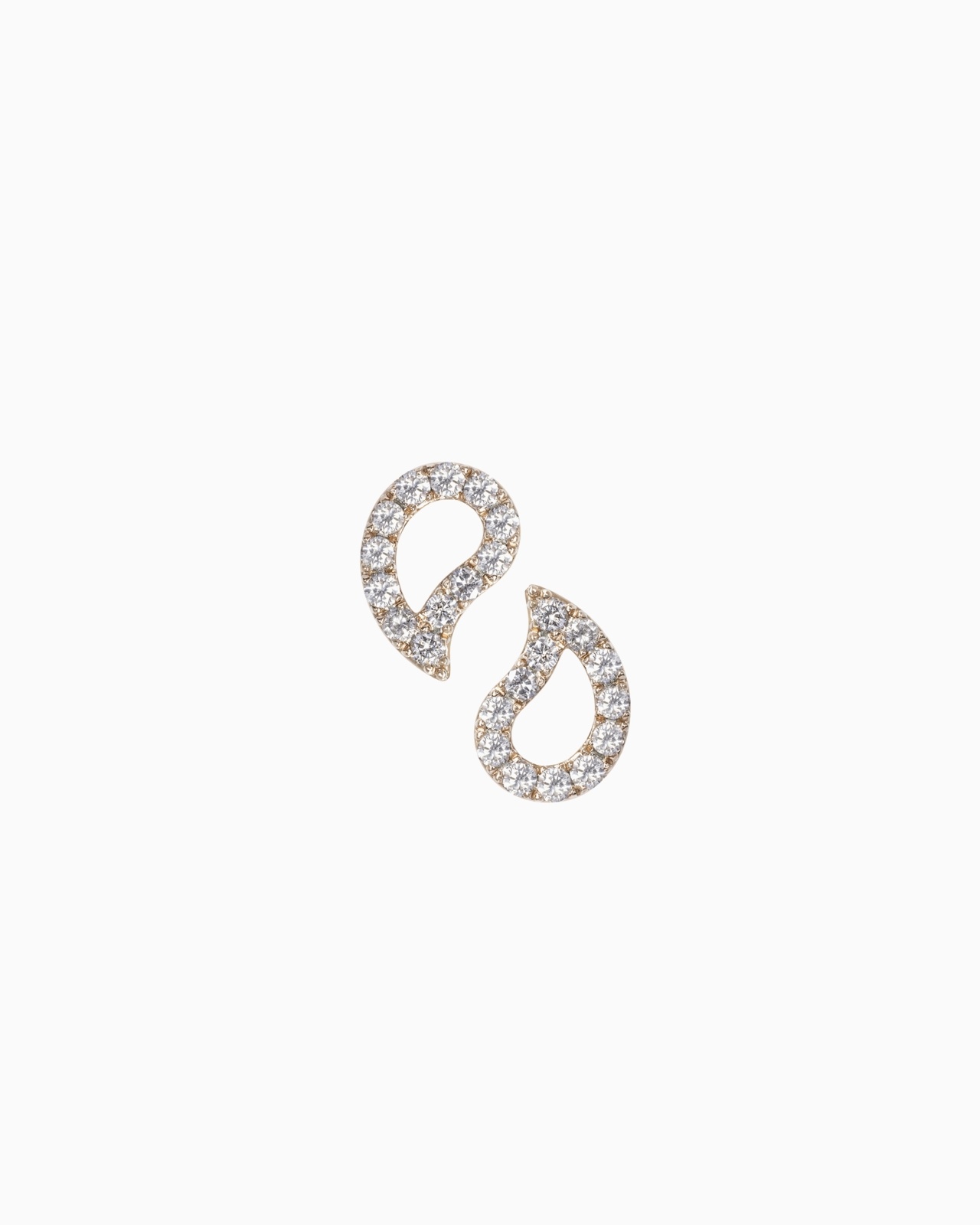 JOSEPHINE EARRINGS IN 18K GOLD AND DIAMONDS - 1