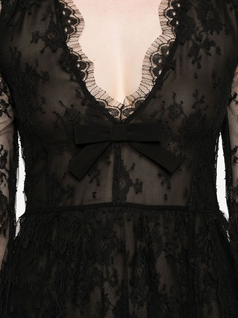 lace mini dress - 5