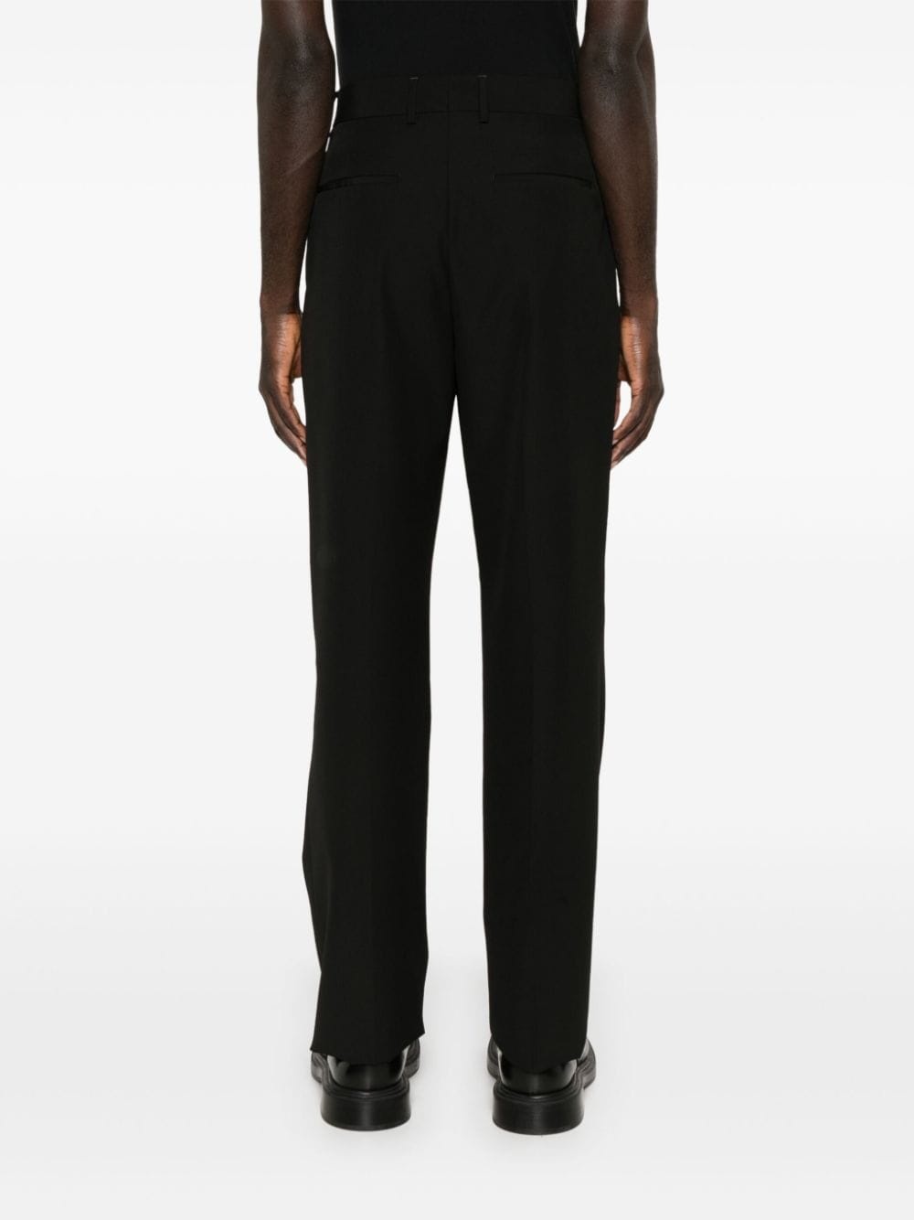 straight-leg trousers - 4