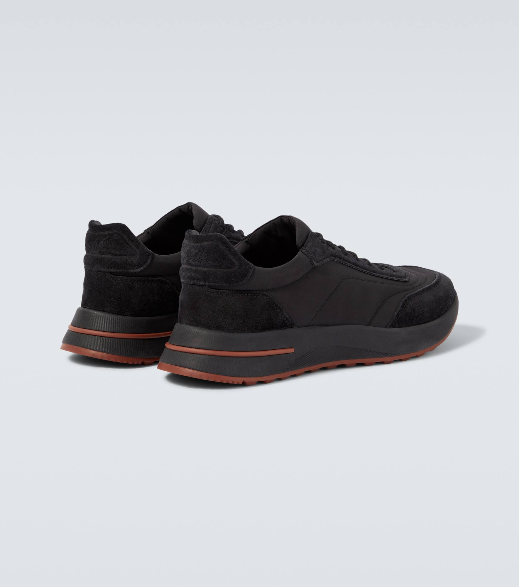 Week End Walk suede-trimmed sneakers - 6