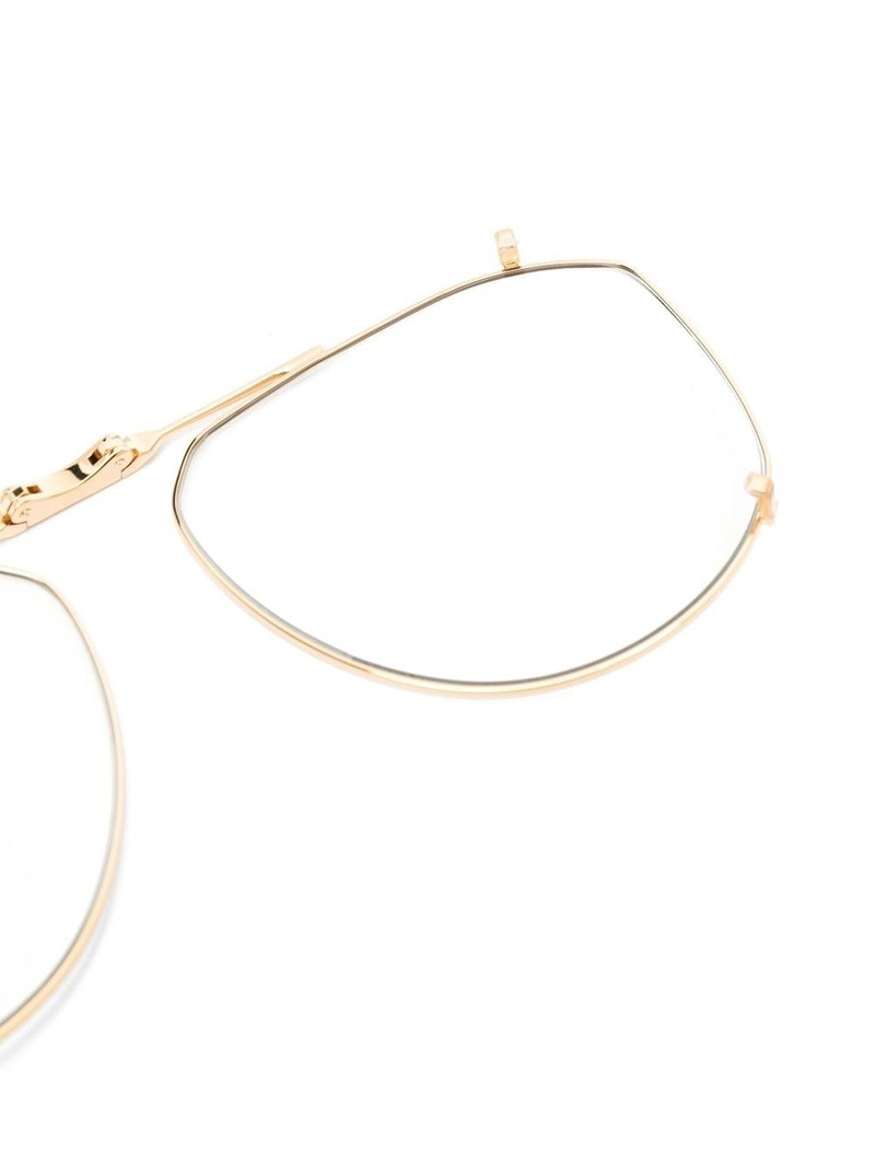 pilot-frame tinted sunglasses 4