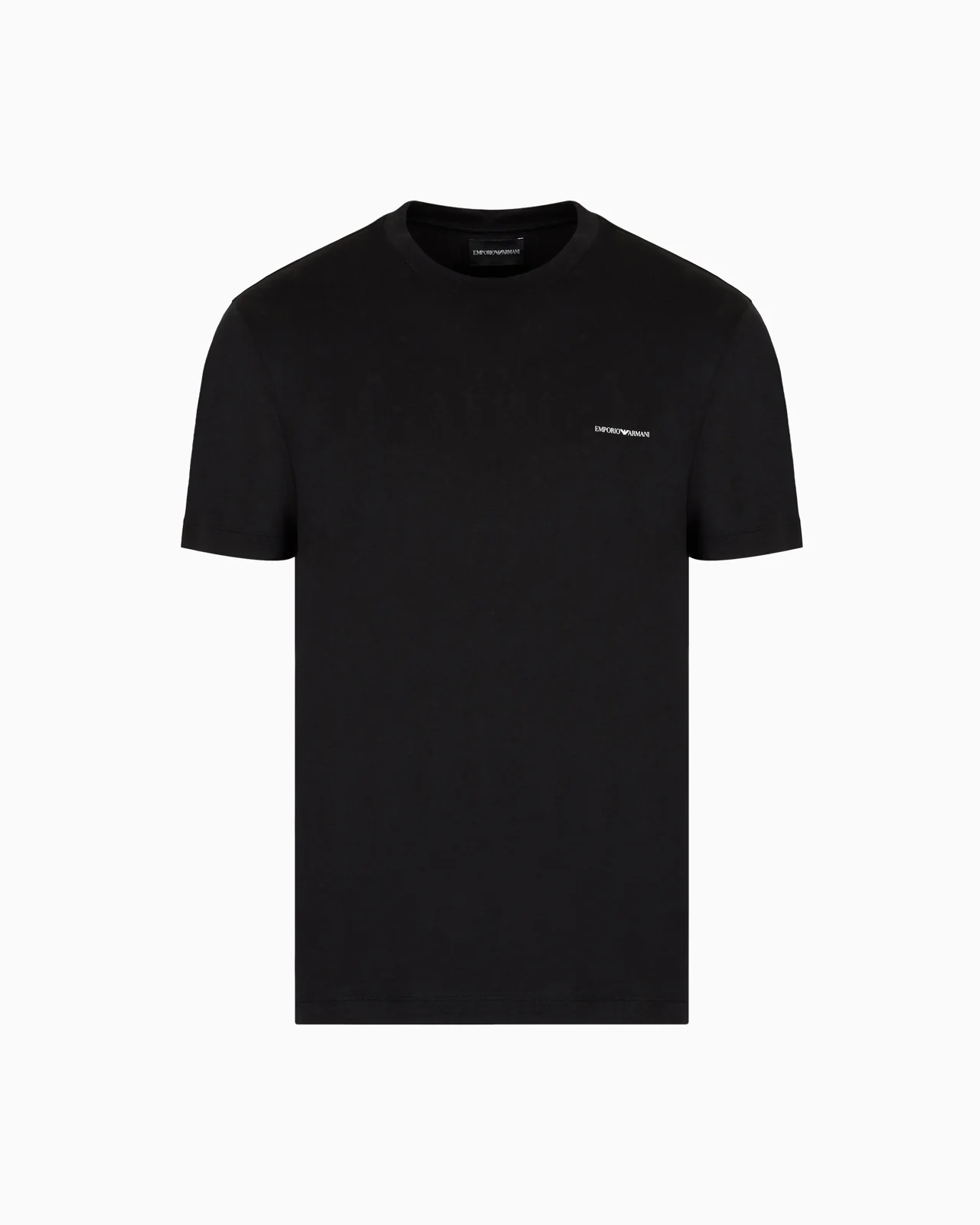 Lyocell-blend jersey T-shirt with ASV micro logo lettering - 1